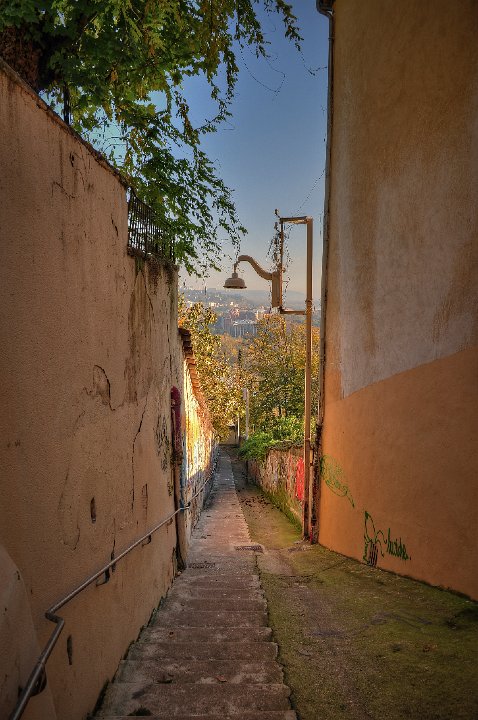 Rue Josephin Soulary - escaliers haut